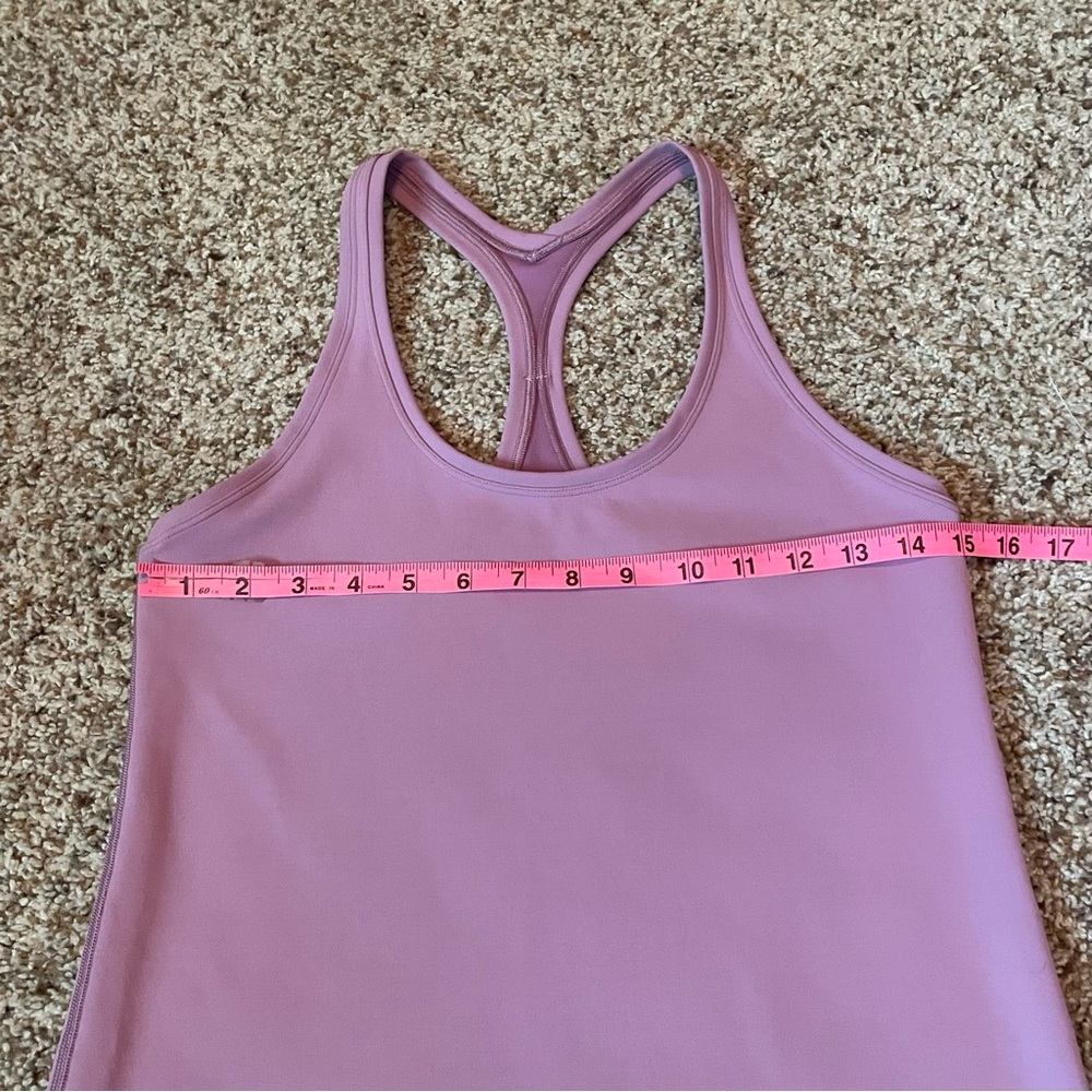 Lululemon Racerback Tank Top Purple Lilac Womens Size 8 Yoga Activewear - Picture 6 of 8